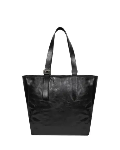 Dries Van Noten Men's Leather Messenger Bag with Shoulder Strap | Thumbnail 1 Dries Van Noten Men's Leather Messenger Bag with Shoulder Strap | Thumbnail 1