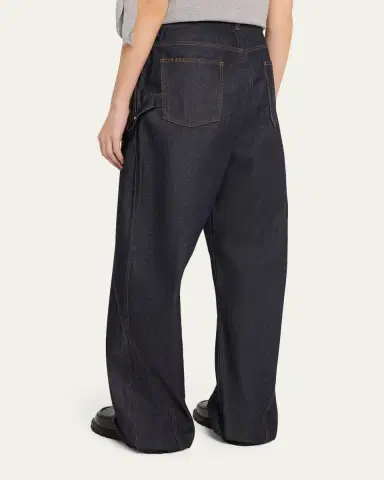 JW Anderson Twisted Straight-Leg Workwear Jeans | Thumbnail 3 JW Anderson Twisted Straight-Leg Workwear Jeans | Thumbnail 3