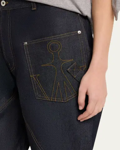 JW Anderson Twisted Straight-Leg Workwear Jeans | Thumbnail 5 JW Anderson Twisted Straight-Leg Workwear Jeans | Thumbnail 5