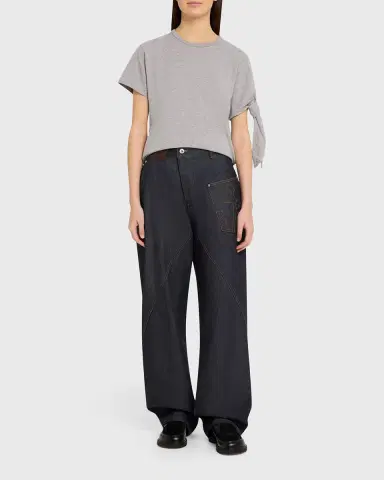 JW Anderson Twisted Straight-Leg Workwear Jeans | Thumbnail 6 JW Anderson Twisted Straight-Leg Workwear Jeans | Thumbnail 6