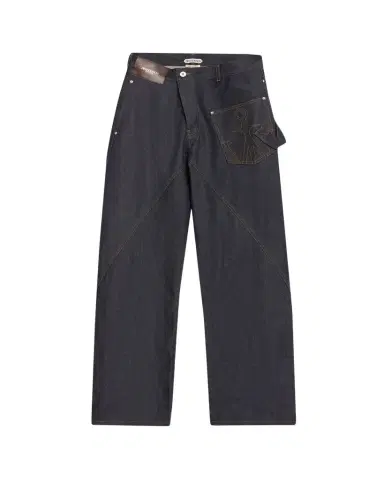 JW Anderson Twisted Straight-Leg Workwear Jeans | Thumbnail 1 JW Anderson Twisted Straight-Leg Workwear Jeans | Thumbnail 1