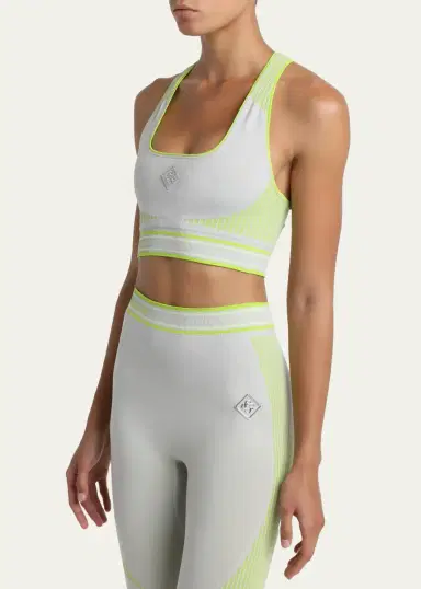 Casablanca Seamless Racerback Sports Bra | Thumbnail 4