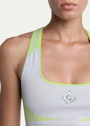 Casablanca Seamless Racerback Sports Bra | Thumbnail 5
