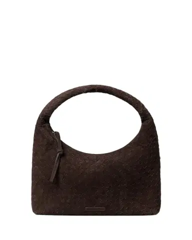 Loeffler Randall Willow Woven Suede Shoulder Bag | Thumbnail 1 Loeffler Randall Willow Woven Suede Shoulder Bag | Thumbnail 1