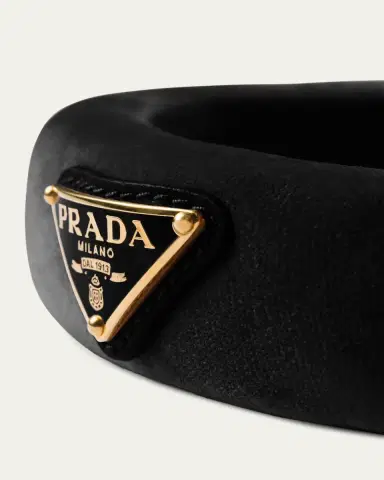 Prada Padded Velvet Headband | Thumbnail 2