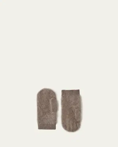 Lisa Yang Brushed Cashmere Mittens | Thumbnail 3