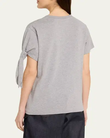 JW Anderson Knotted Short-Sleeve T-Shirt | Thumbnail 3 JW Anderson Knotted Short-Sleeve T-Shirt | Thumbnail 3