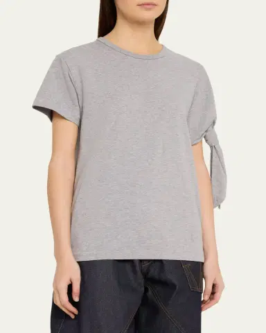 JW Anderson Knotted Short-Sleeve T-Shirt | Thumbnail 4 JW Anderson Knotted Short-Sleeve T-Shirt | Thumbnail 4