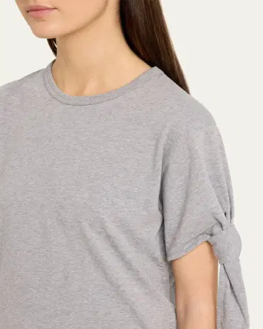 JW Anderson Knotted Short-Sleeve T-Shirt | Thumbnail 5 JW Anderson Knotted Short-Sleeve T-Shirt | Thumbnail 5