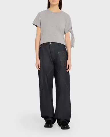 JW Anderson Knotted Short-Sleeve T-Shirt | Thumbnail 6 JW Anderson Knotted Short-Sleeve T-Shirt | Thumbnail 6