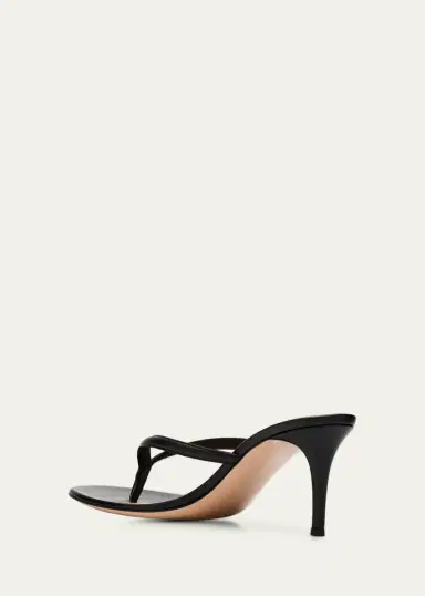 Gianvito Rossi 70mm Nappa Leather Thong Sandals | Thumbnail 2 Gianvito Rossi 70mm Nappa Leather Thong Sandals | Thumbnail 2