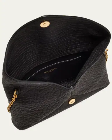 Saint Laurent YSL Envelope Bag on Chain in Lambskin Leather | Thumbnail 4 Saint Laurent YSL Envelope Bag on Chain in Lambskin Leather | Thumbnail 4