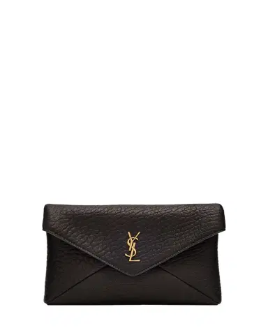 Saint Laurent YSL Envelope Bag on Chain in Lambskin Leather | Thumbnail 1 Saint Laurent YSL Envelope Bag on Chain in Lambskin Leather | Thumbnail 1
