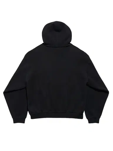 Balenciaga Men's Lion Zip-Up Hoodie - Black - Size Large | Thumbnail 2