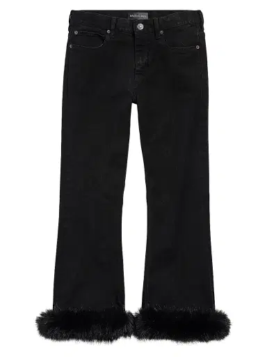 Balenciaga Women's Trim Flared Capri Pants - Black - Size 29 | Thumbnail 1 Balenciaga Women's Trim Flared Capri Pants - Black - Size 29 | Thumbnail 1