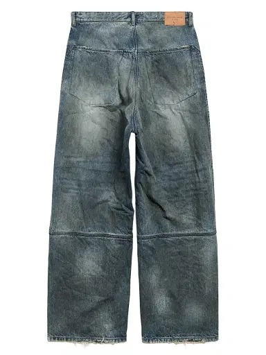 Balenciaga Men's Minimal Baggy Jeans - Dirty Grey Light Blue - Size Large | Thumbnail 2 Balenciaga Men's Minimal Baggy Jeans - Dirty Grey Light Blue - Size Large | Thumbnail 2