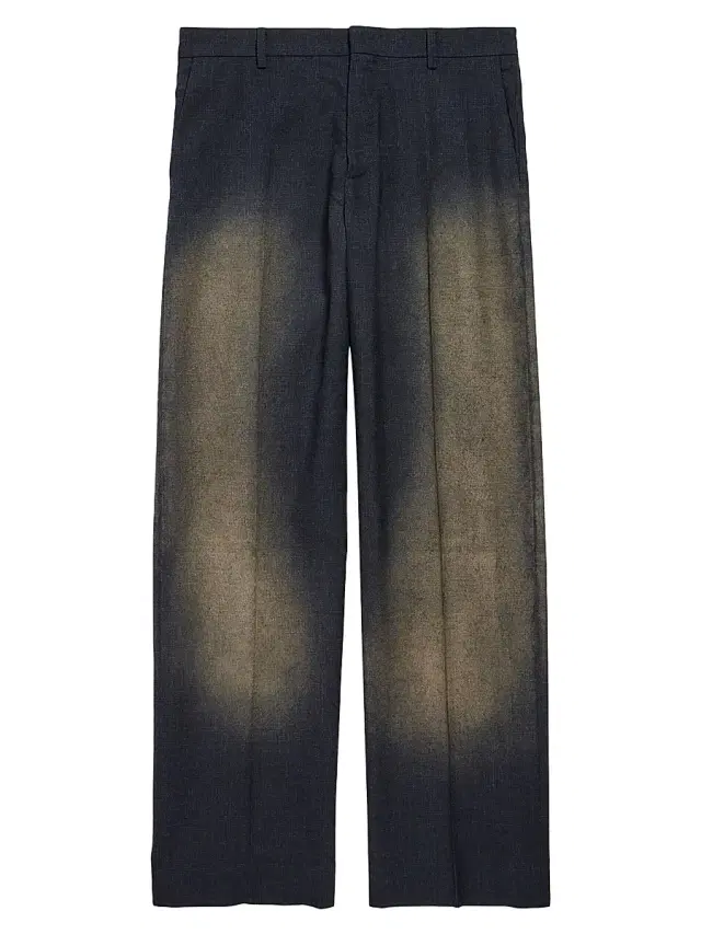 Balenciaga Men's Faded Tailored Pants - Anthracite