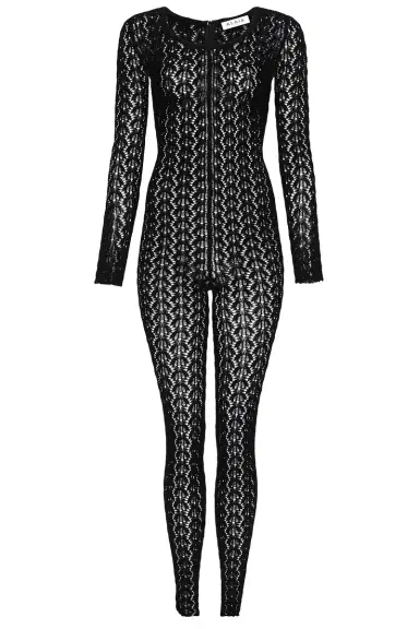 Alaïa Long Sleeve Catsuit | Thumbnail 1 Alaïa Long Sleeve Catsuit | Thumbnail 1