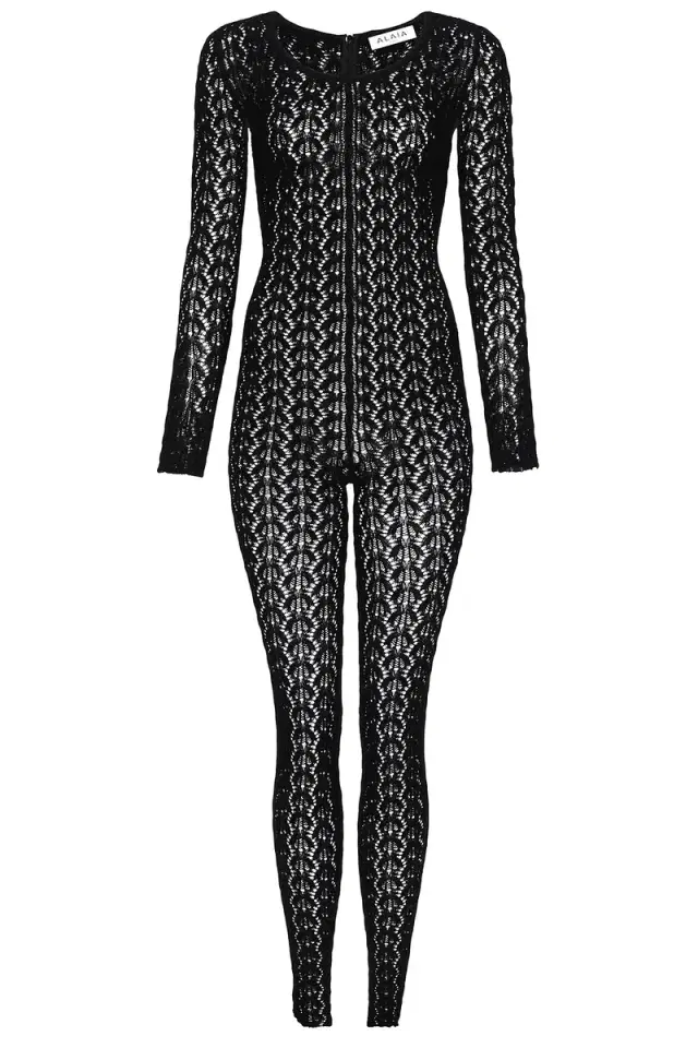 ALAÏA Long Sleeve Catsuit