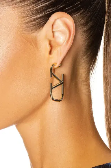 Valentino Garavani Vlogo Earrings | Thumbnail 2