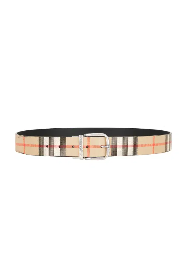 Check Engraved 35mm Belt