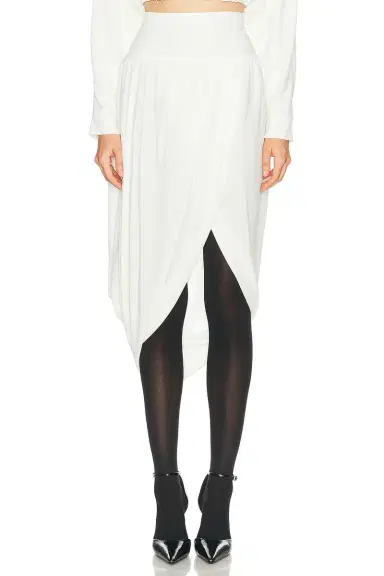 Alaïa ALAΪA Twisted Skirt | Thumbnail 1 Alaïa ALAΪA Twisted Skirt | Thumbnail 1