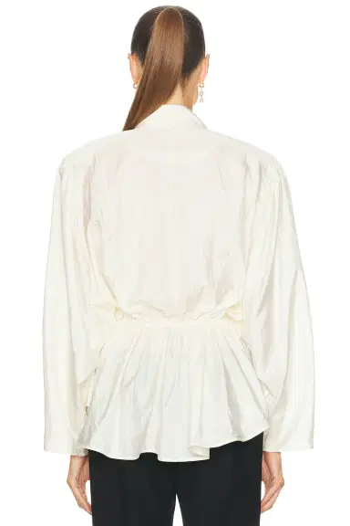 Chloé Light Weight Taffeta Top | Thumbnail 3 Chloé Light Weight Taffeta Top | Thumbnail 3