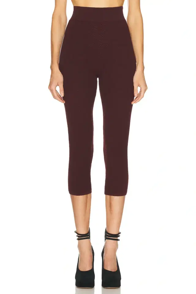Chloe Stretch Knit Capri Pant