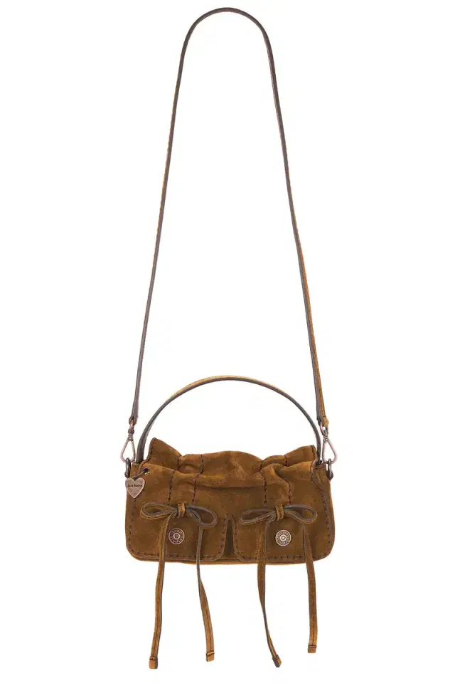 Acne Studios Multipocket Micro Crossbody Suede Bag