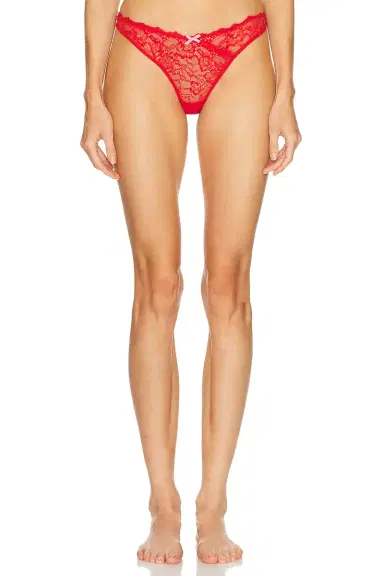Fleur du Mal Bianca Lace Thong | Thumbnail 1 Fleur du Mal Bianca Lace Thong | Thumbnail 1