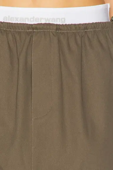 Alexander Wang Logo Mid Rise Mini Skirt | Thumbnail 6 Alexander Wang Logo Mid Rise Mini Skirt | Thumbnail 6
