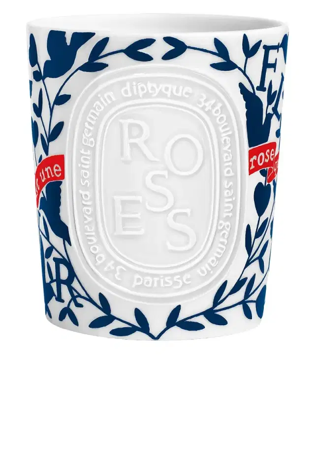 Roses Large Candle