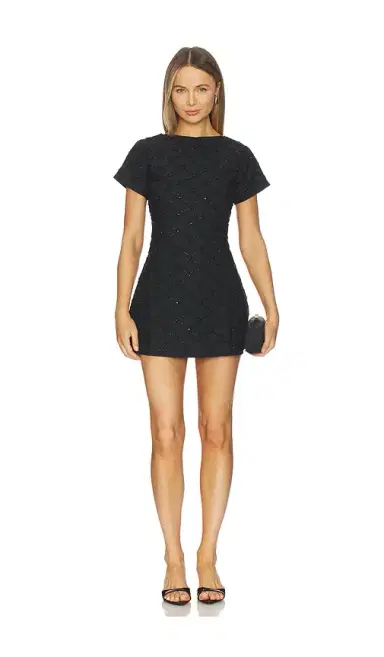 Asta Resort Mathilde Hand Beaded Mini Dress | Thumbnail 1 Asta Resort Mathilde Hand Beaded Mini Dress | Thumbnail 1