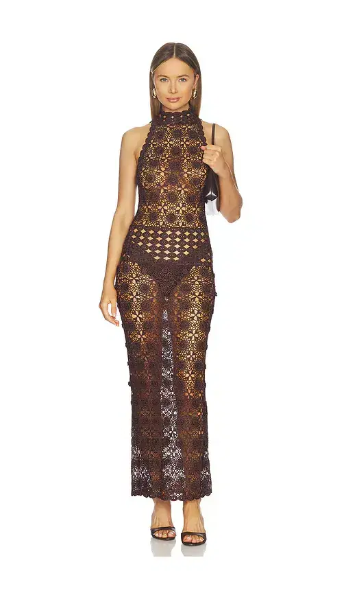 Bec + Bridge Ania Halter Maxi Dress