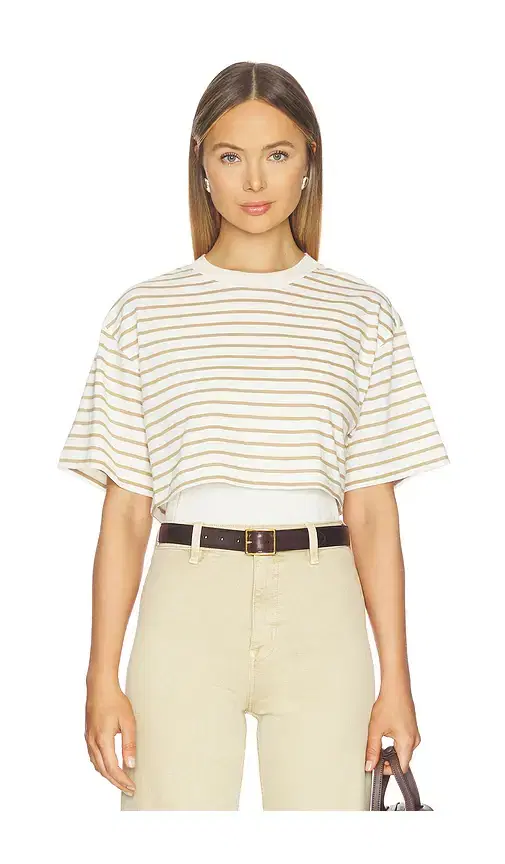 Camryn Boxy Tee Overlay Top
