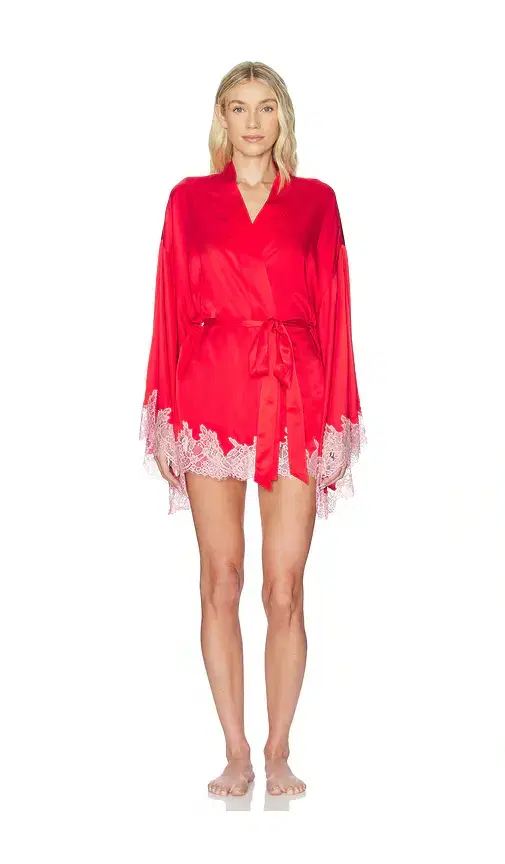 Silk Lace Robe