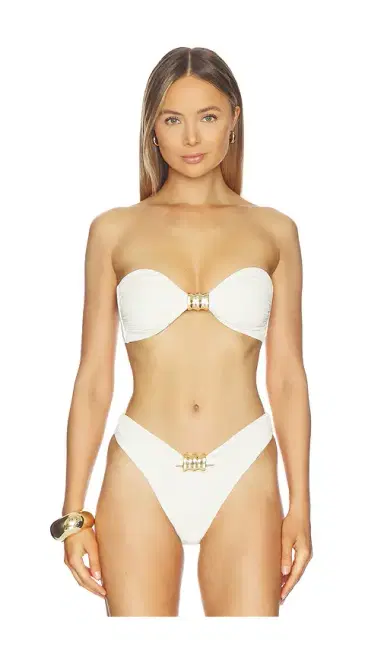 La Porte Kate Bandeau Hardware Bikini Top | Thumbnail 1 La Porte Kate Bandeau Hardware Bikini Top | Thumbnail 1