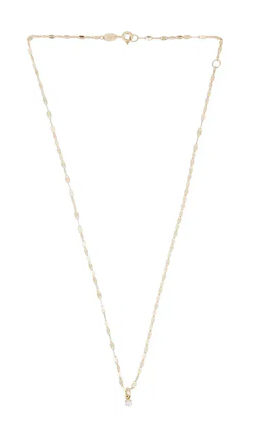 STONE AND STRAND Fairy Lights Diamond Choker