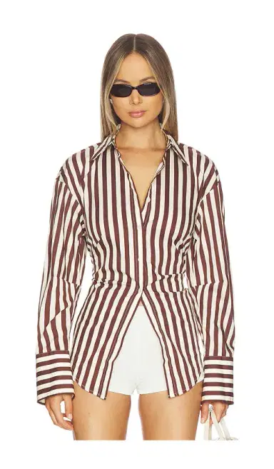 SIMONMILLER Loch Poplin Button Up | Thumbnail 2 SIMONMILLER Loch Poplin Button Up | Thumbnail 2