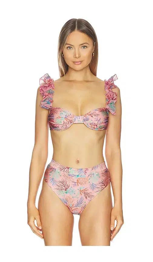 Seaweed Flutter Bikini Top