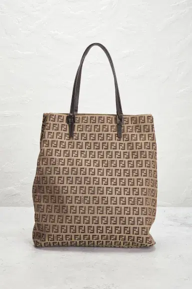 Fendi Zucchino Tote Bag | Thumbnail 4