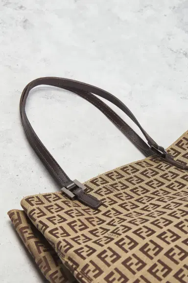 Fendi Zucchino Tote Bag | Thumbnail 7