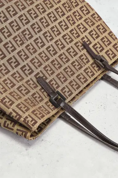 Fendi Zucchino Tote Bag | Thumbnail 9