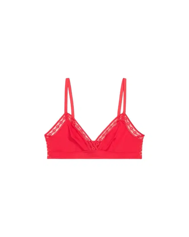 Eres Rituel Lace & Jersey Triangle Bralette