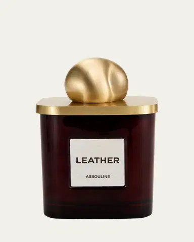 ASSOULINE Leather Candle, 8 oz. | Thumbnail 3