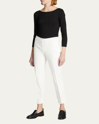 Akris punto Three-Quarter-Sleeve Jersey Top | Thumbnail 3 Akris punto Three-Quarter-Sleeve Jersey Top | Thumbnail 3