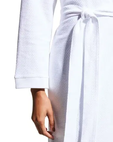 Hanro Cotton Waffle Robe | Thumbnail 5 Hanro Cotton Waffle Robe | Thumbnail 5