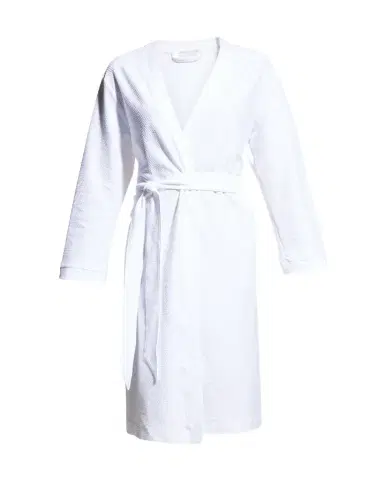Hanro Cotton Waffle Robe | Thumbnail 1 Hanro Cotton Waffle Robe | Thumbnail 1