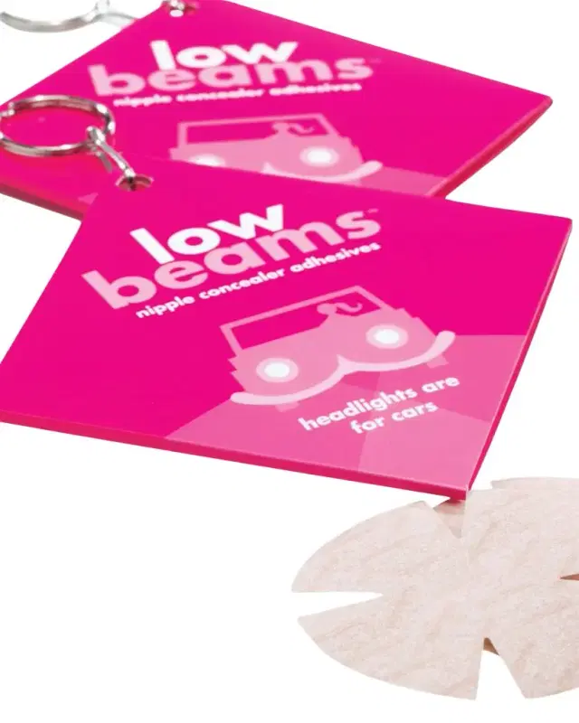 Commando Low Beam Nipple Patches 5-Pack