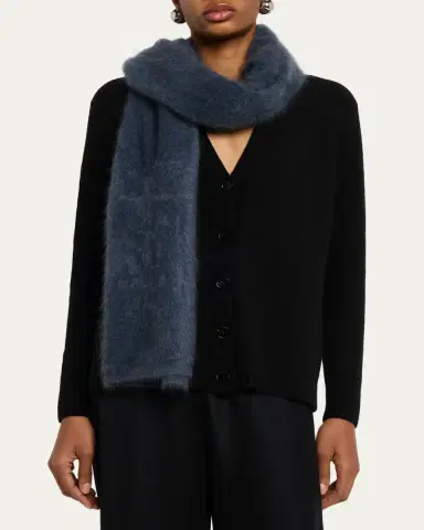 Lisa Yang Brushed Cashmere and Silk Scarf | Thumbnail 3